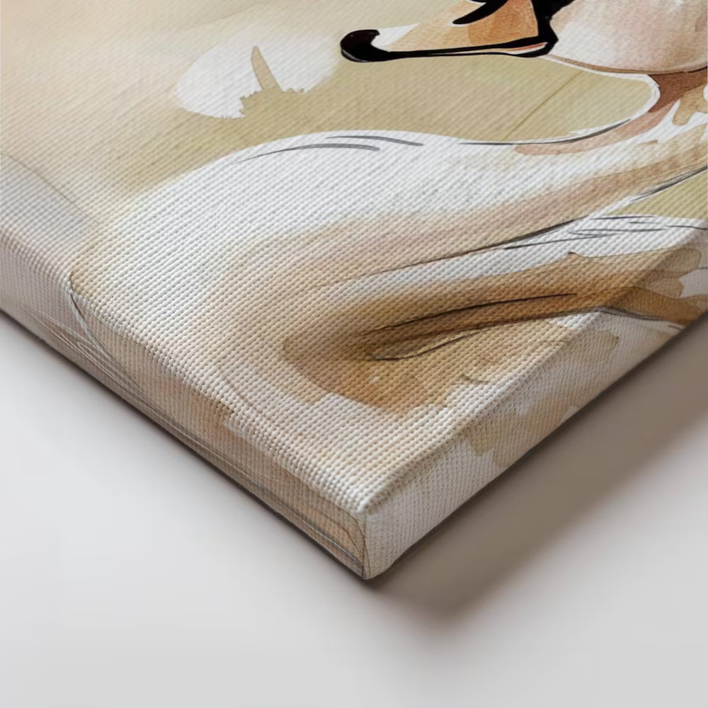 Plaster Texture Canvas print