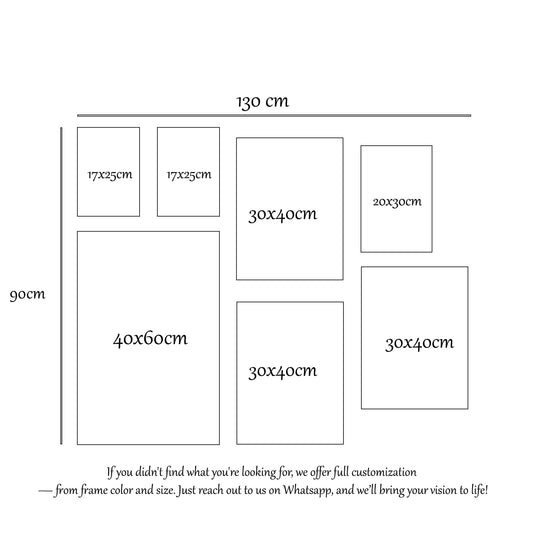 Vintage Floral Set – boho Wall Art Collection.