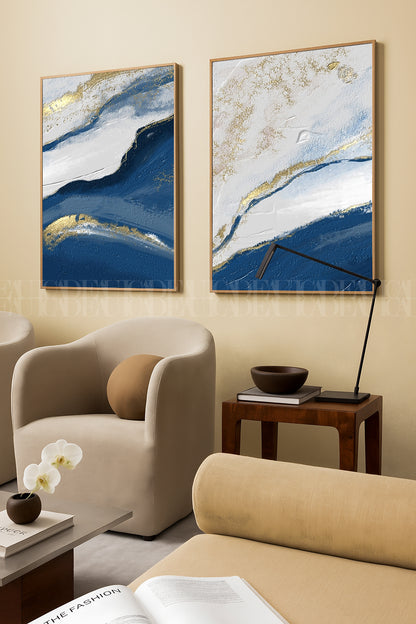 Un Po' Di Blu Canvas Duo