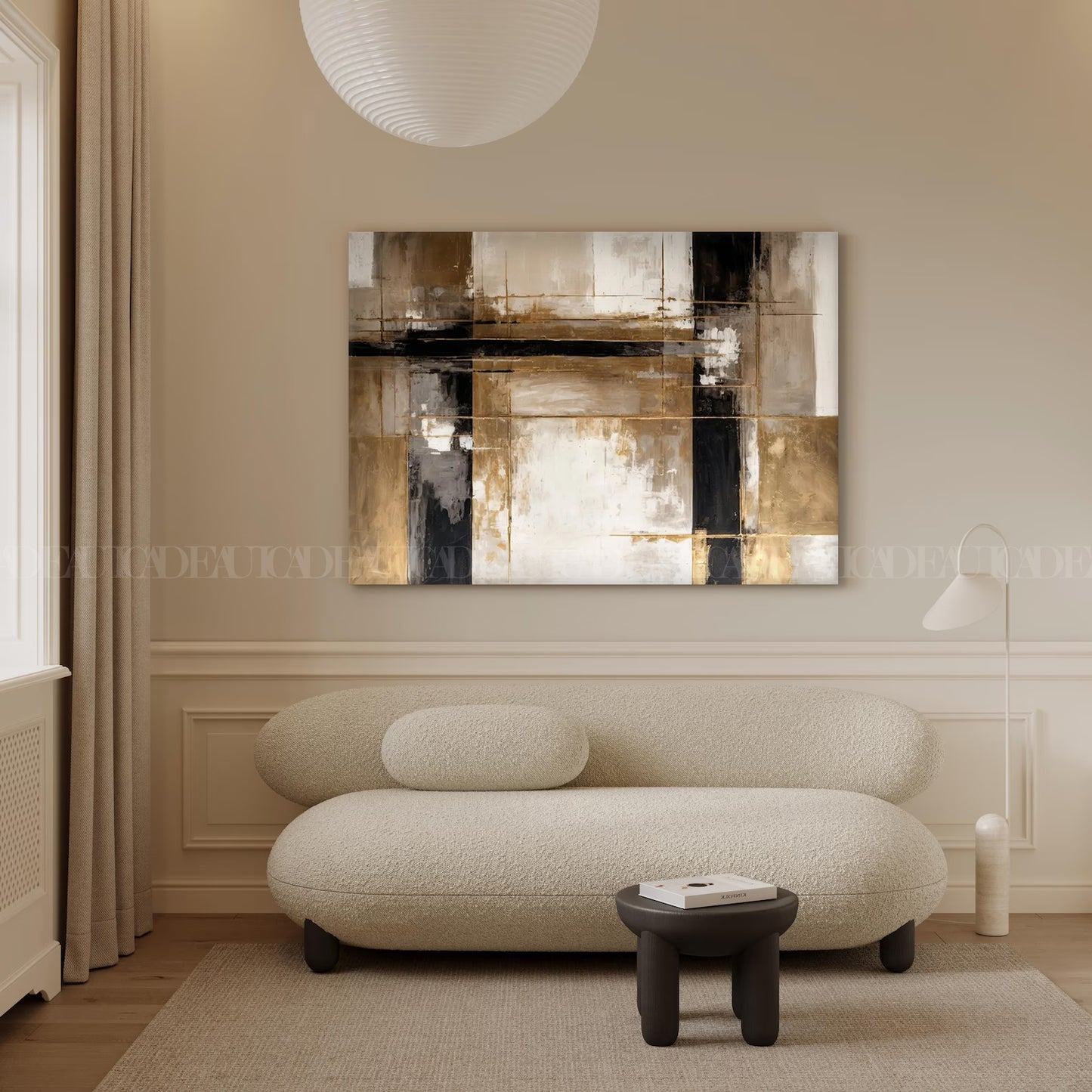 Raw Expression Canvas print