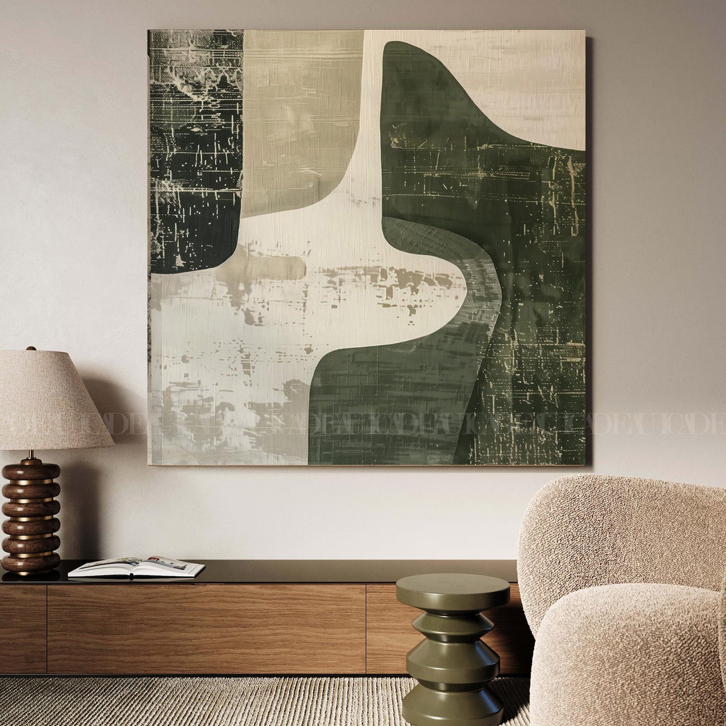 There She Is Canvas print