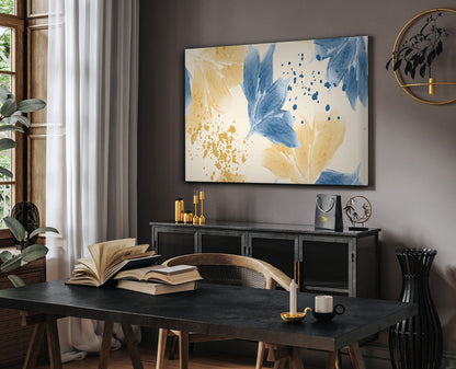 Floral Squares Canvas print.