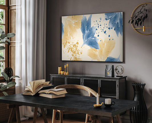 Floral Squares Canvas print.