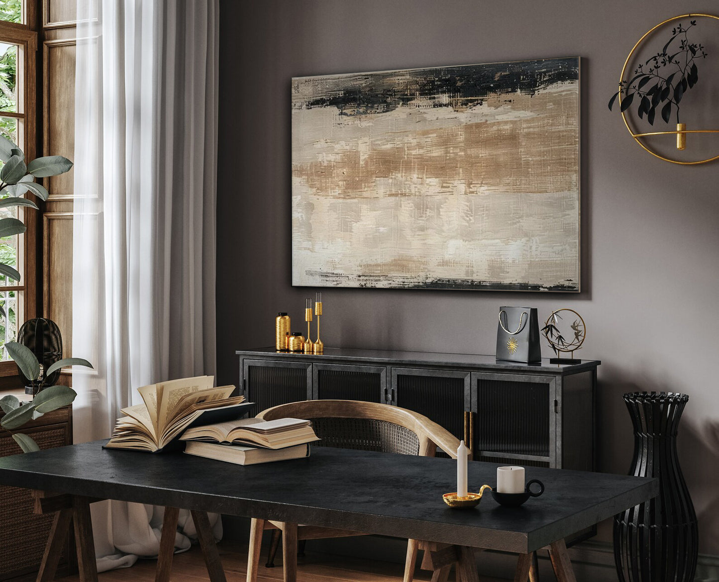 Plaster Texture Canvas print