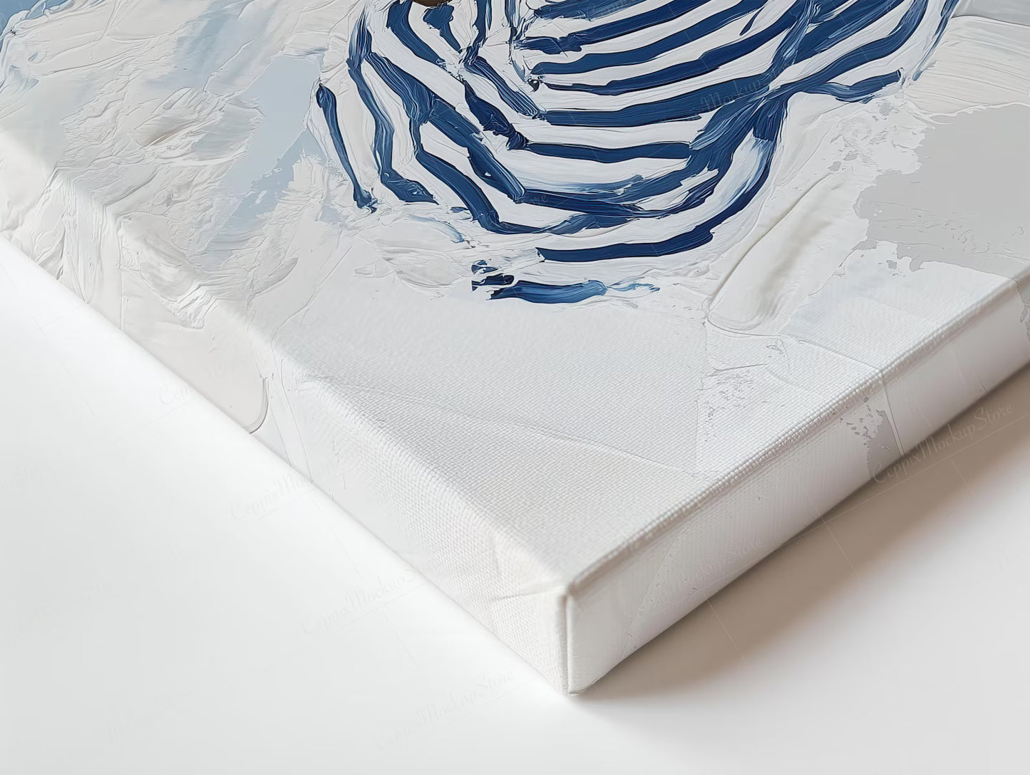 Gold Wave Canvas print