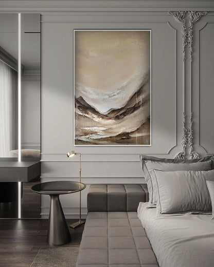 abstract framed canvas