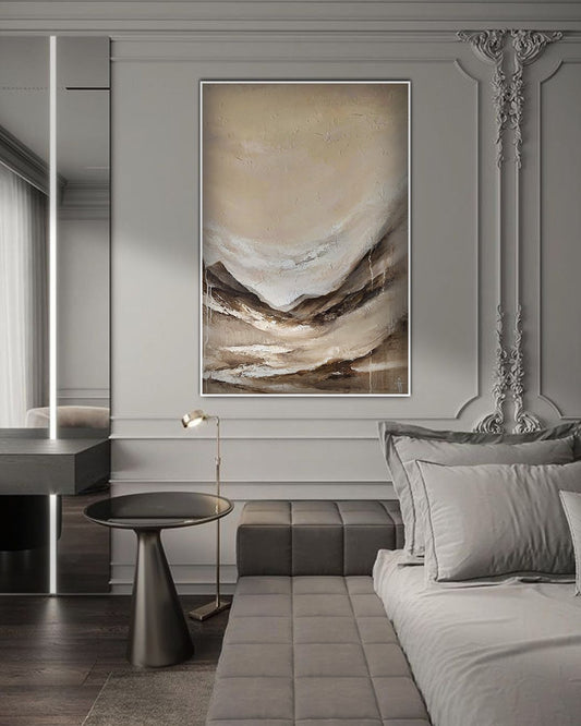 abstract framed canvas