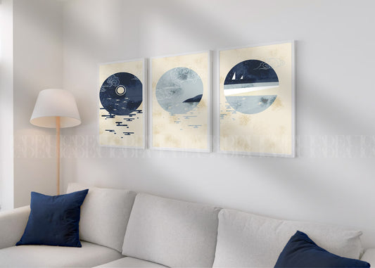 Set of 3 Abstract Wall Art Prints,,livingroom, Minimalist Neutral Art.boho art.