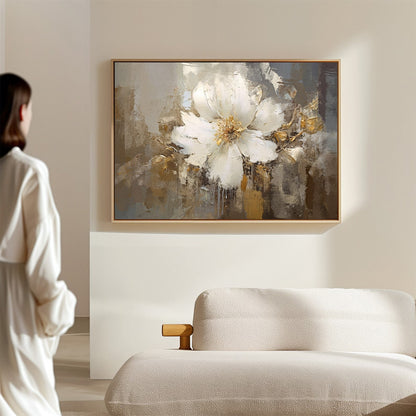 modern formalism framed canvas