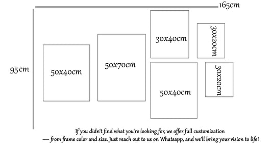 Calming tones of beige wall art