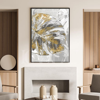 modern formalism framed canvas