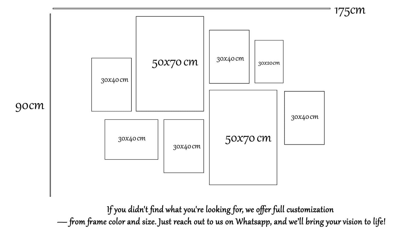 abstract minimalist wild wall art