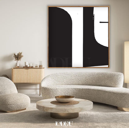 abstract framed canvas