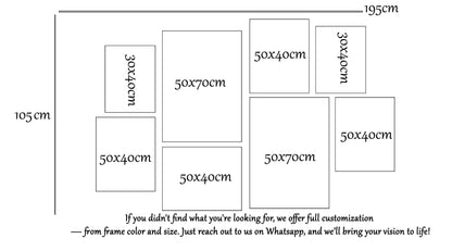 Peaceful landscape gallery wall nature