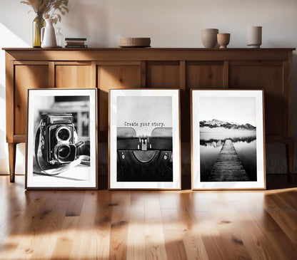 Set of 3 Abstract Wall Art Prints,bed,living, Minimalist Neutral Art.