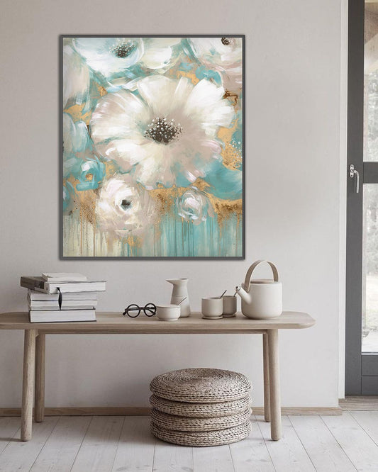 modern formalism framed canvas