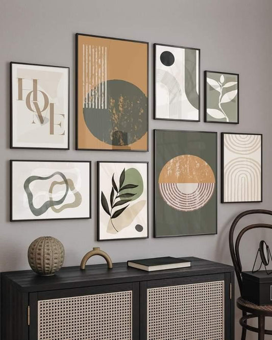 Green-aesthetic-wall-art