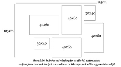 boho tones abstract wall art